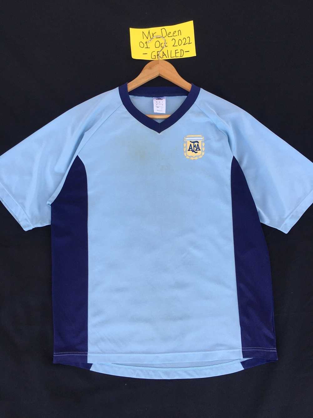 Adidas × Soccer Jersey × Vintage Rare Vtg Argenti… - image 3