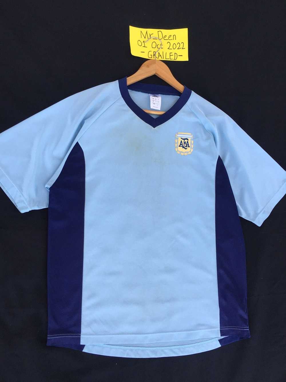 Adidas × Soccer Jersey × Vintage Rare Vtg Argenti… - image 4