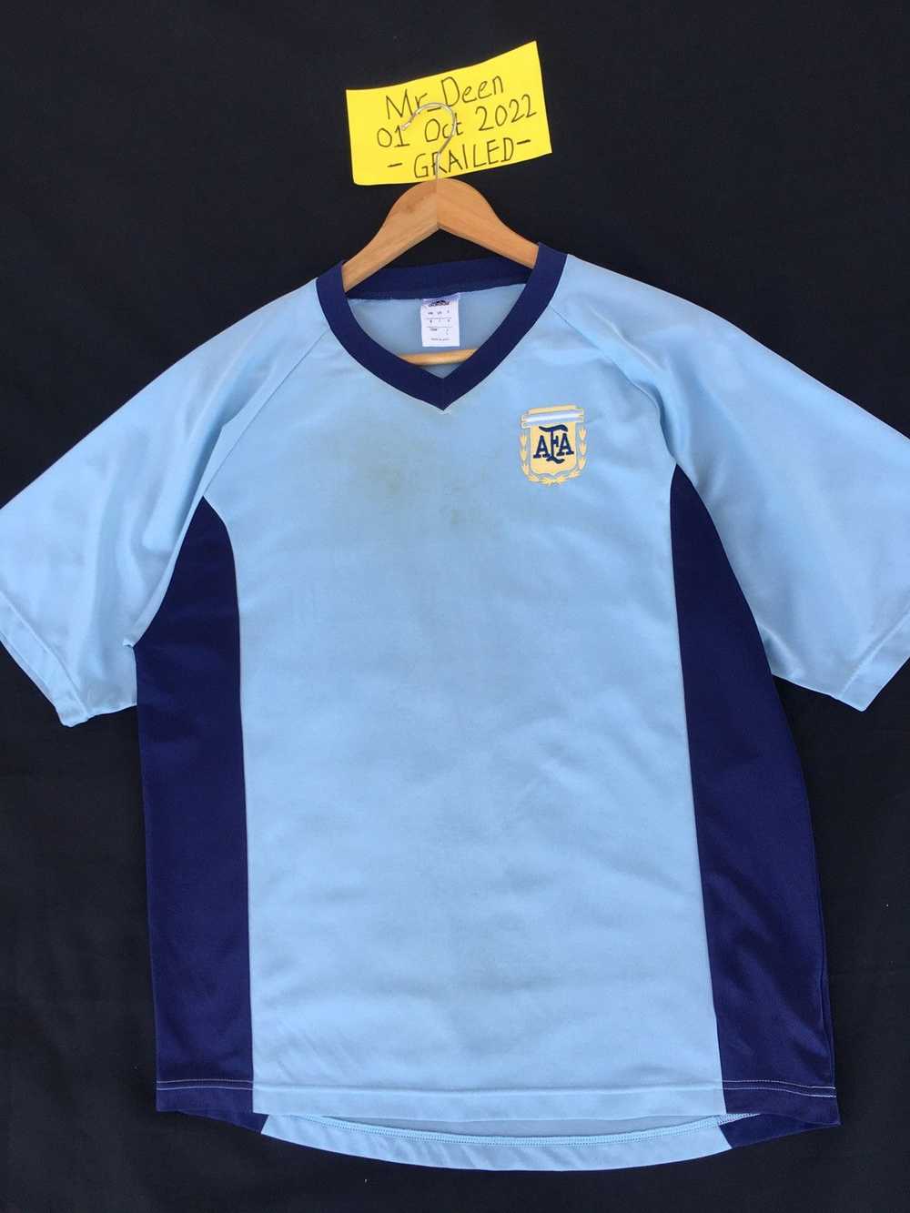 Adidas × Soccer Jersey × Vintage Rare Vtg Argenti… - image 5