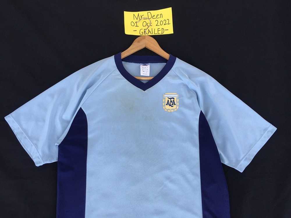 Adidas × Soccer Jersey × Vintage Rare Vtg Argenti… - image 6