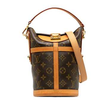 Brown Louis Vuitton Monogram Duffle Bucket Bag - image 1