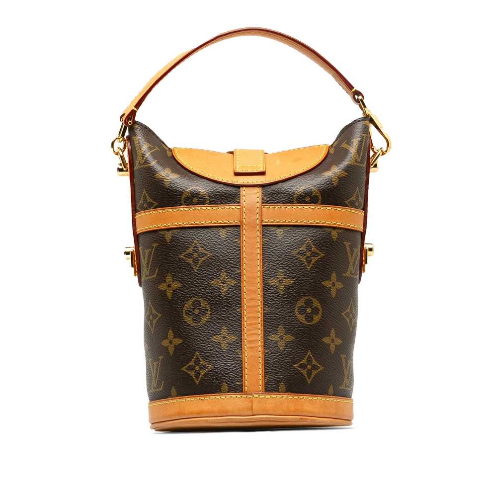 Brown Louis Vuitton Monogram Duffle Bucket Bag - image 3