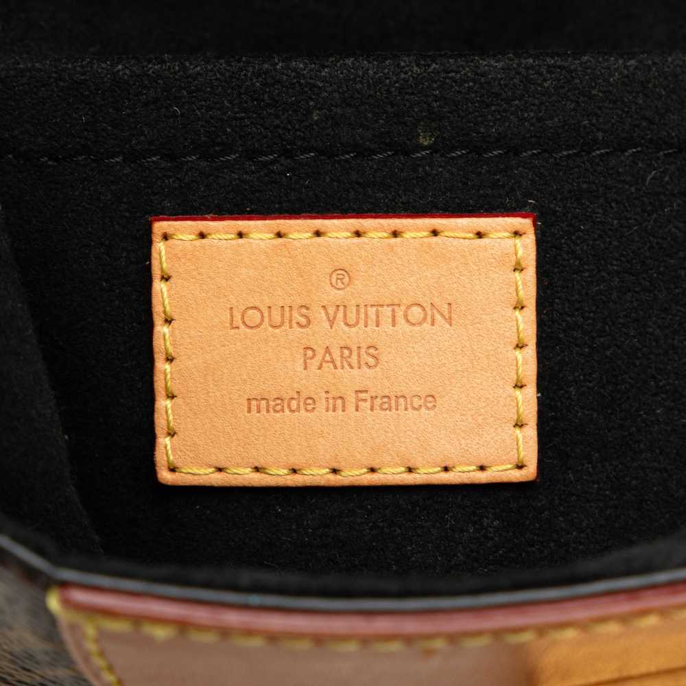 Brown Louis Vuitton Monogram Duffle Bucket Bag - image 6