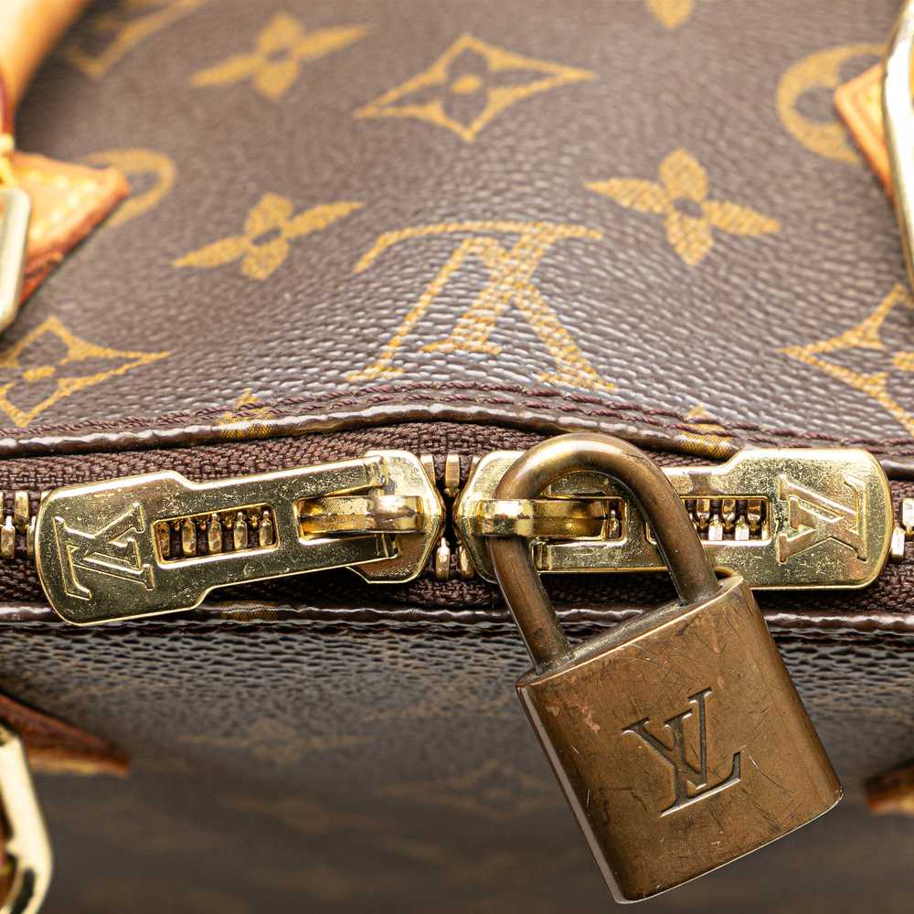 Brown Louis Vuitton Monogram Alma PM Handbag - image 7