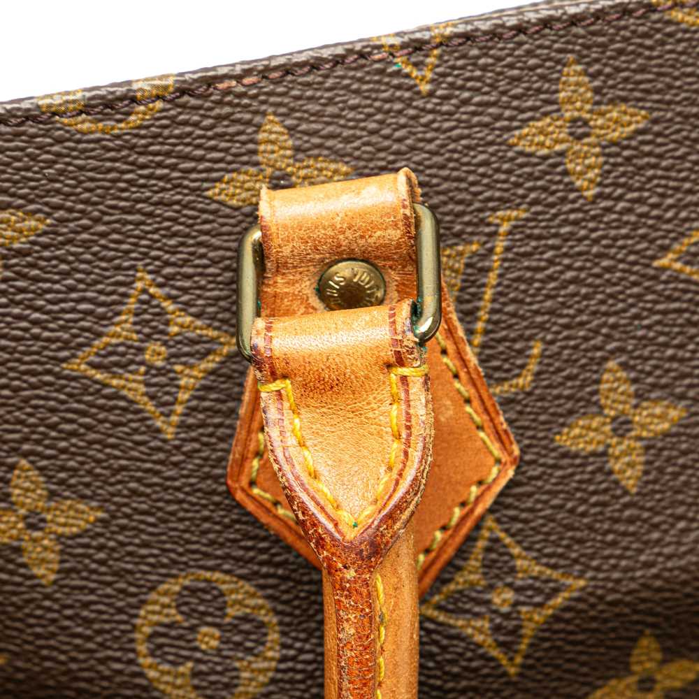 Brown Louis Vuitton Monogram Sac Plat Tote Bag - image 7