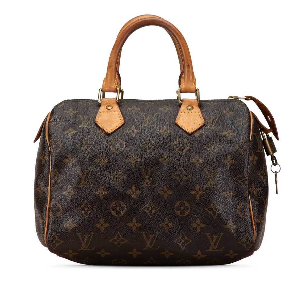 Brown Louis Vuitton Monogram Speedy 25 Boston Bag - image 1