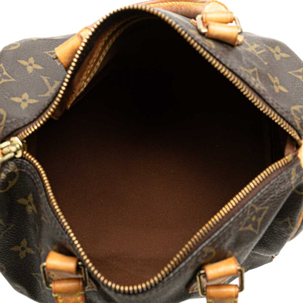 Brown Louis Vuitton Monogram Speedy 25 Boston Bag - image 4