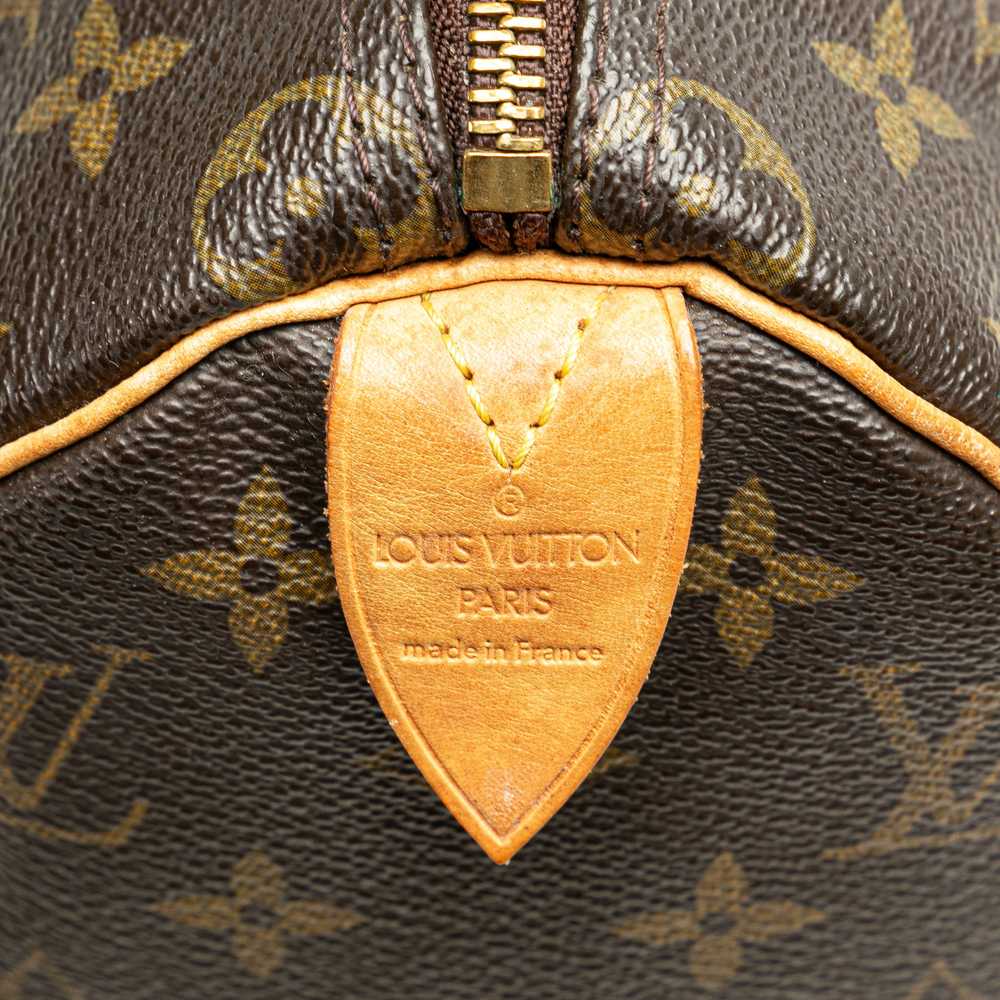 Brown Louis Vuitton Monogram Speedy 25 Boston Bag - image 5