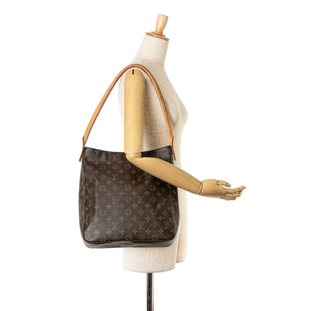 Brown Louis Vuitton Monogram Looping GM Shoulder … - image 10