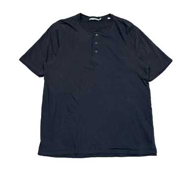 Vince Vince. Layered Henley Pima Cotton Shirt Med… - image 1