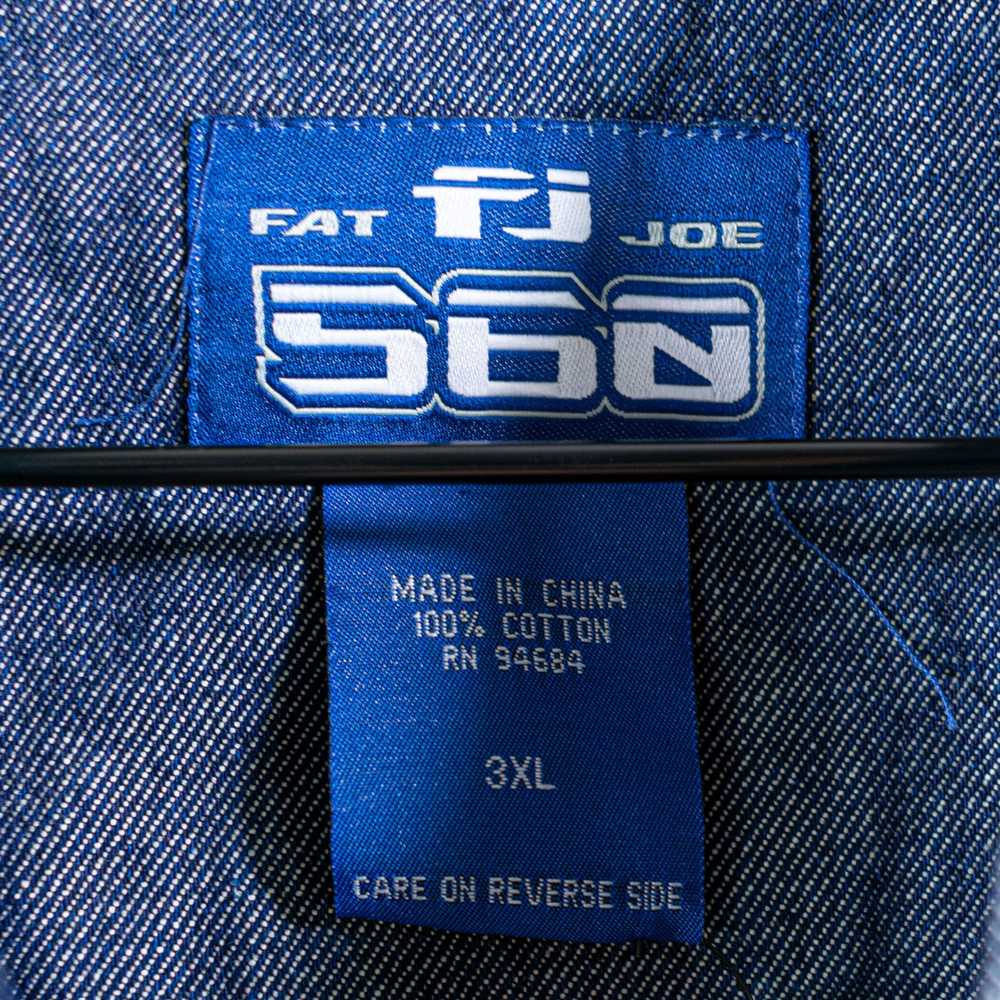 Rap Tees × Streetwear × Vintage Fat Joe 560 Denim… - image 8