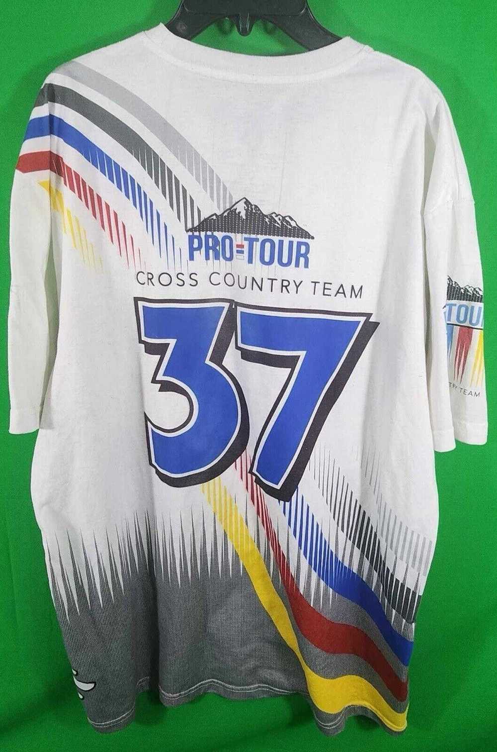 Designer Vintage PRO-TOUR Cross Country Team Grap… - image 2