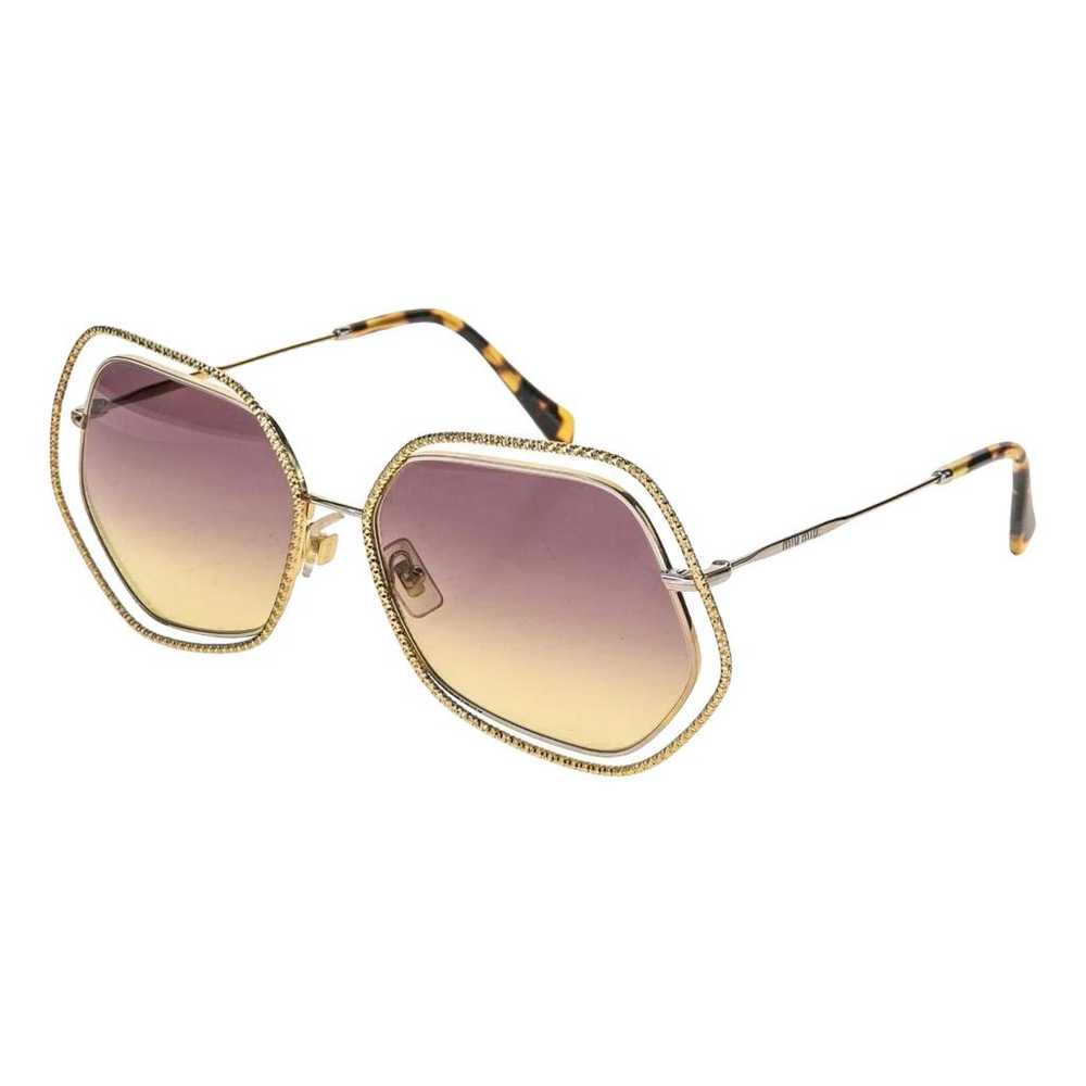 Miu Miu Oversized sunglasses - image 1