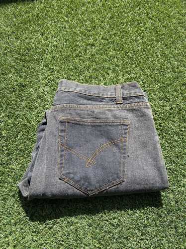 Vintage VTG 00’s / Y2K Dark Grey Baggy Denim Jeans