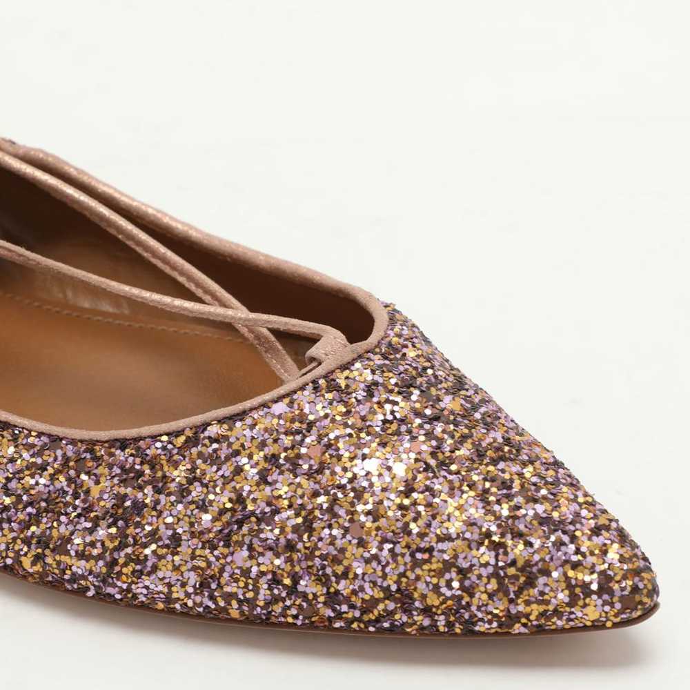 Aquazzura Glitter flats - image 6