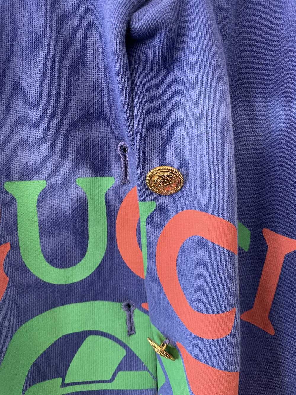 Gucci Gucci Cardigan Sweatshirt GG Varsity Jacket… - image 4