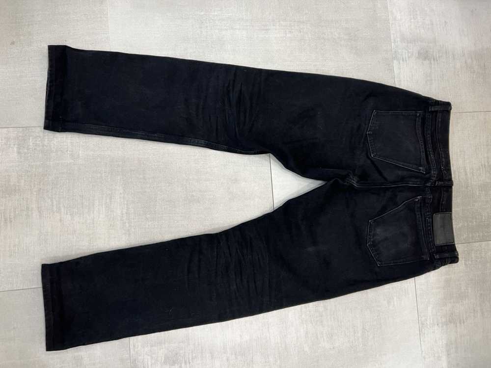 Left Field Nyc Left Field Greaser Jeans Black Mar… - image 2