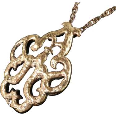 Tortolani Crislu Large Pendant Necklace