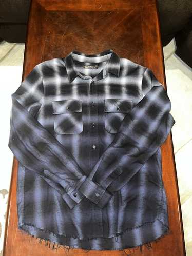 Amiri Amiri Shadow Plaid Button Down - image 1