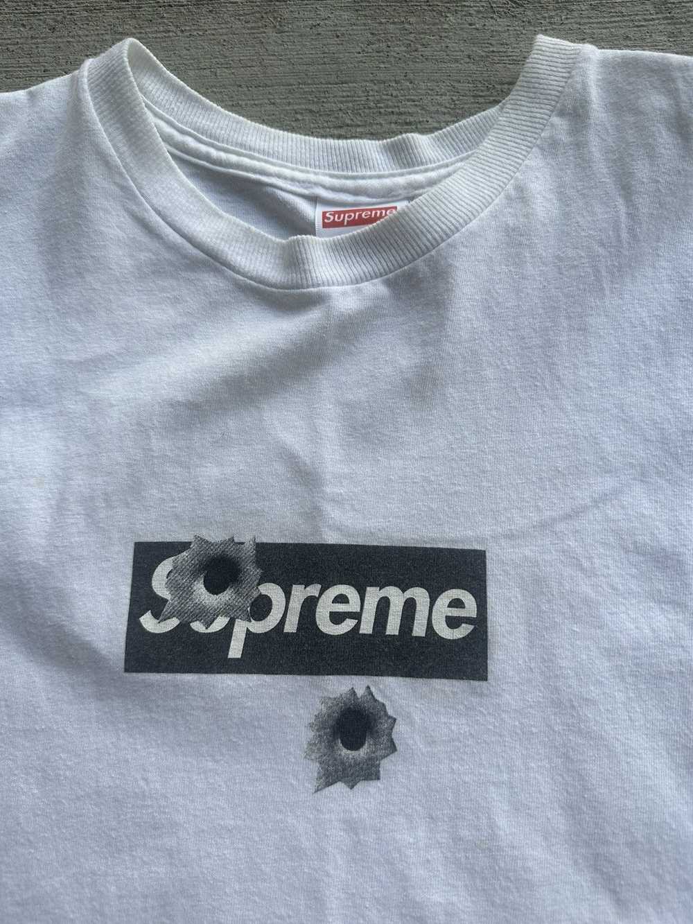 Supreme Supreme Shibuya bullet Holes Box logo Tee - image 10