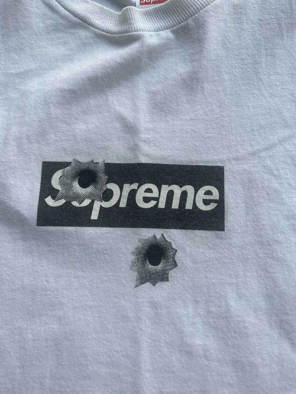 Supreme Supreme Shibuya bullet Holes Box logo Tee - image 9