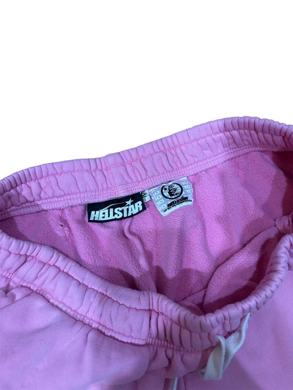 HELLSTAR Hellstar Pink Flame Sweatpants - image 3