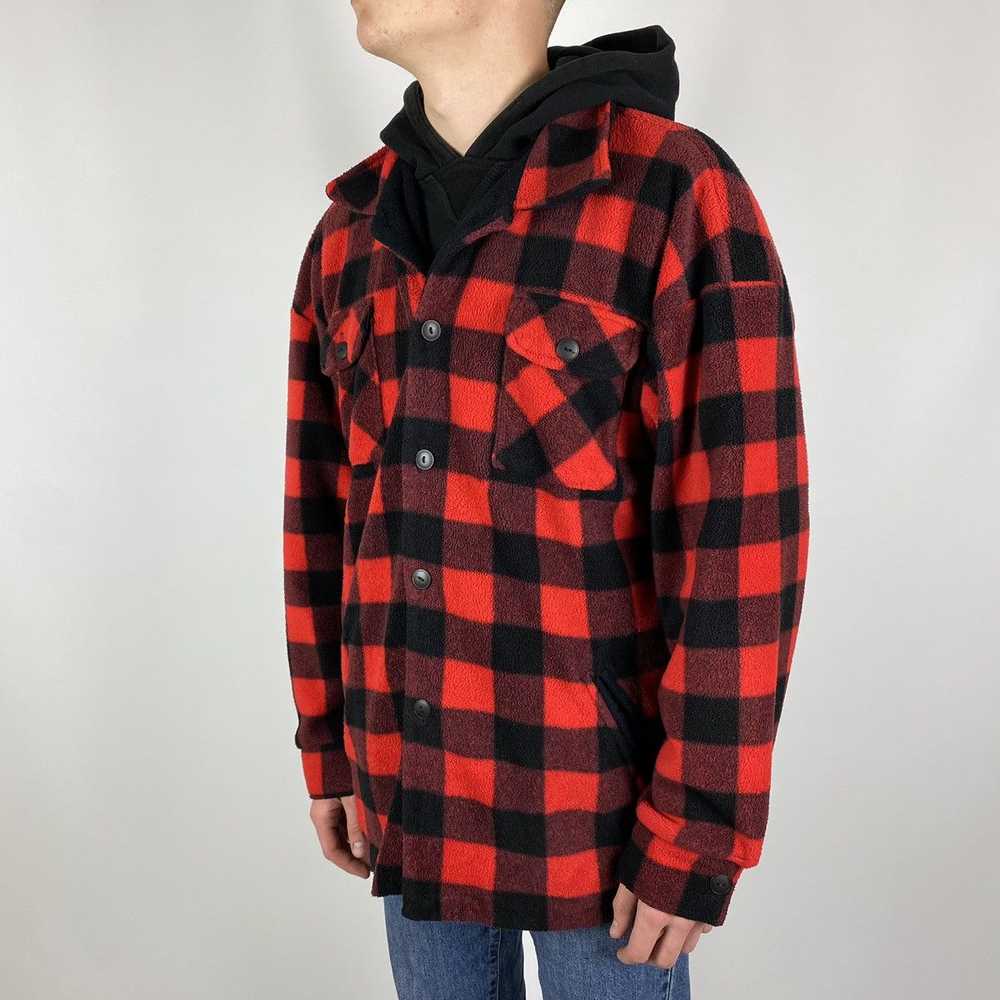 Flannel × Streetwear × Vintage 1990’s Vintage Mil… - image 2