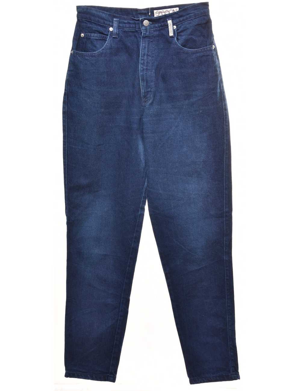 Indigo Tapered Jeans - W28 L32 - image 1