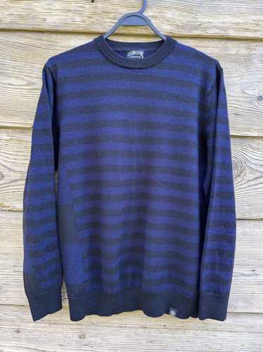 Vintage Stussy Authentics Striped Wool Sweater