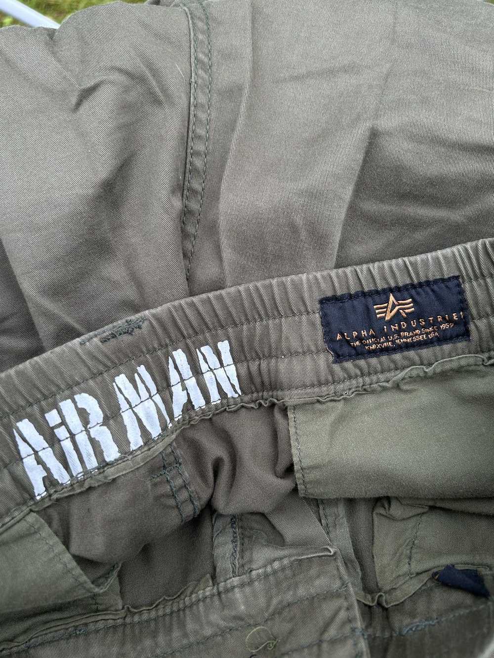 Vintage Alpha Industries Air Man Cargo Multipocke… - image 9