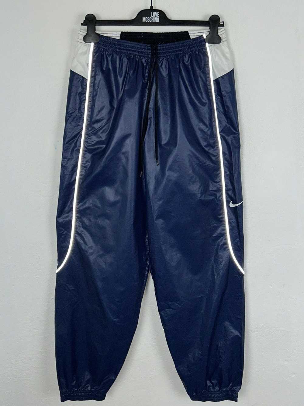 00s Vintage Nike Drill Y2K Streetwear Small Swoos… - image 2