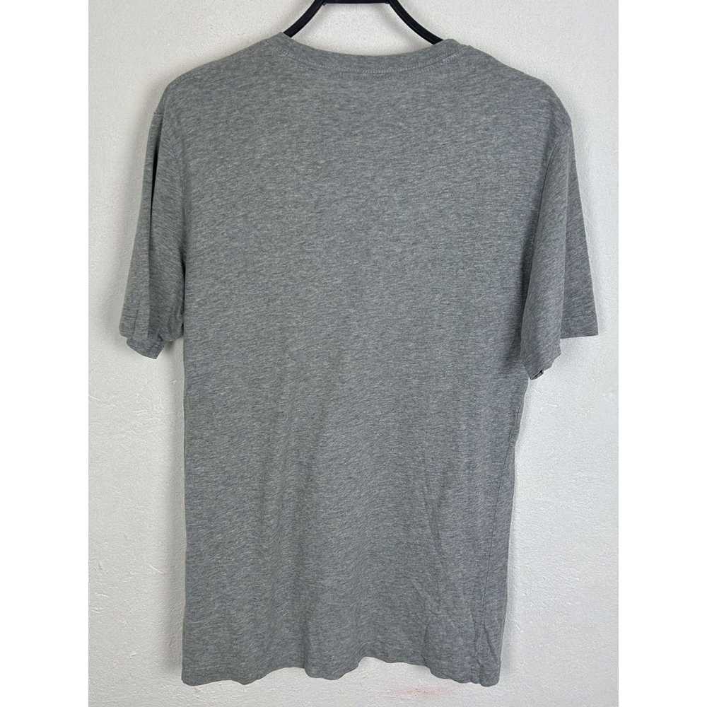 Vintage Nike Crazy Just Do It Logo T-Shirt In Gray - image 5