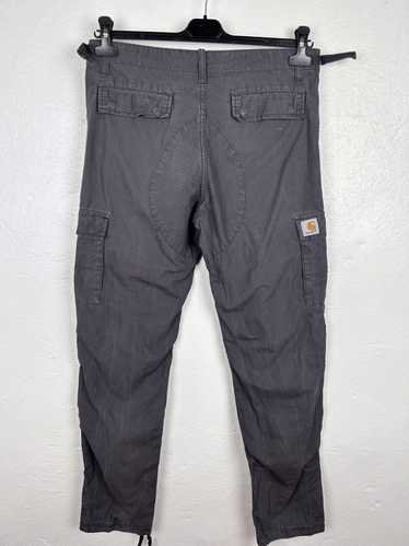 Vintage Carhartt WIP Aviation Cargo Pants In Grey 