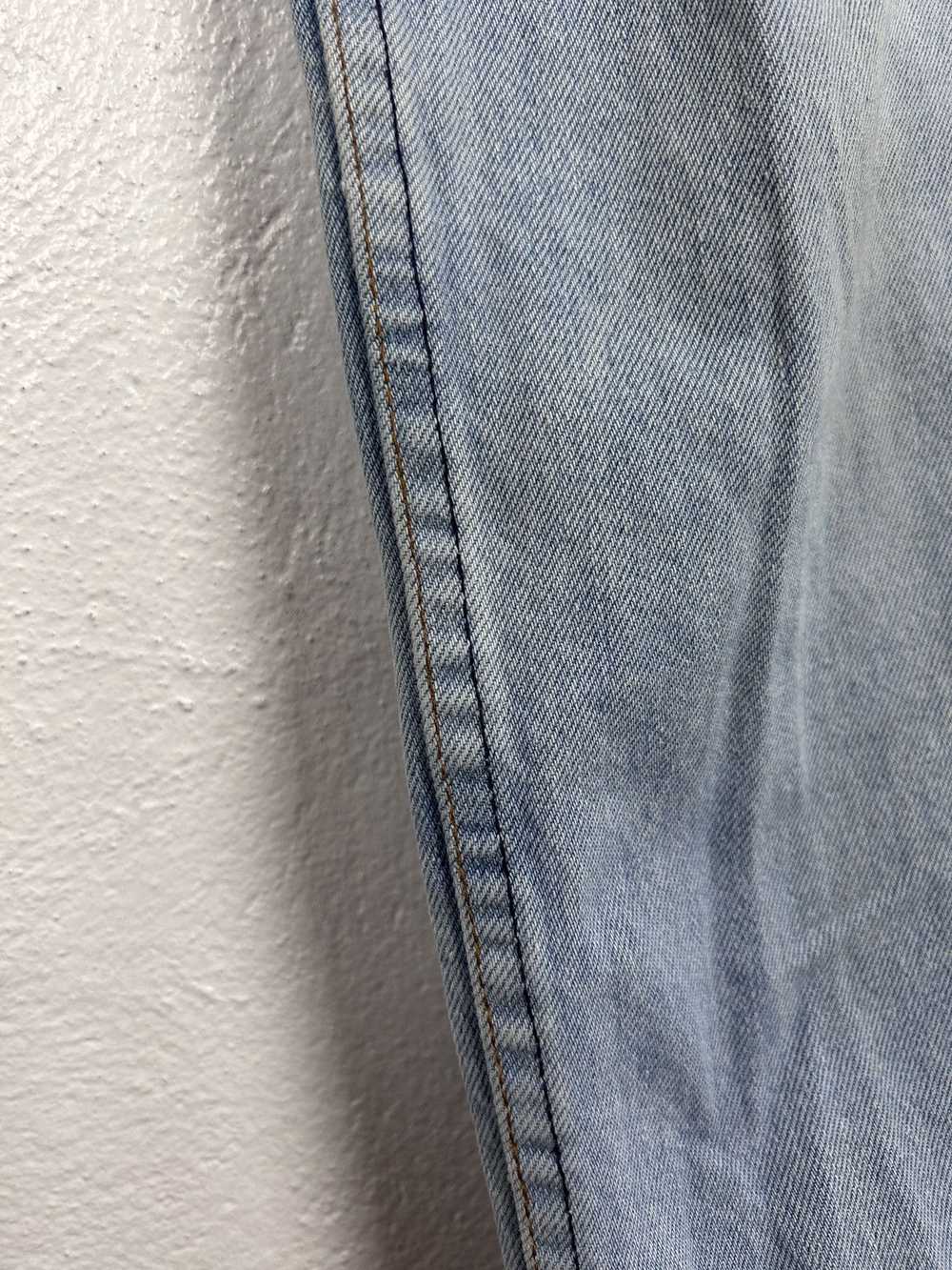 80s Vintage Levi's Orange Tab Light Blue Denim Je… - image 4