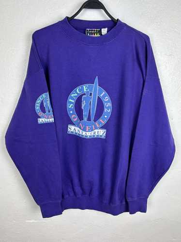 90s Vintage O'neill 1952 Santa Cruz Sweatshirt In 