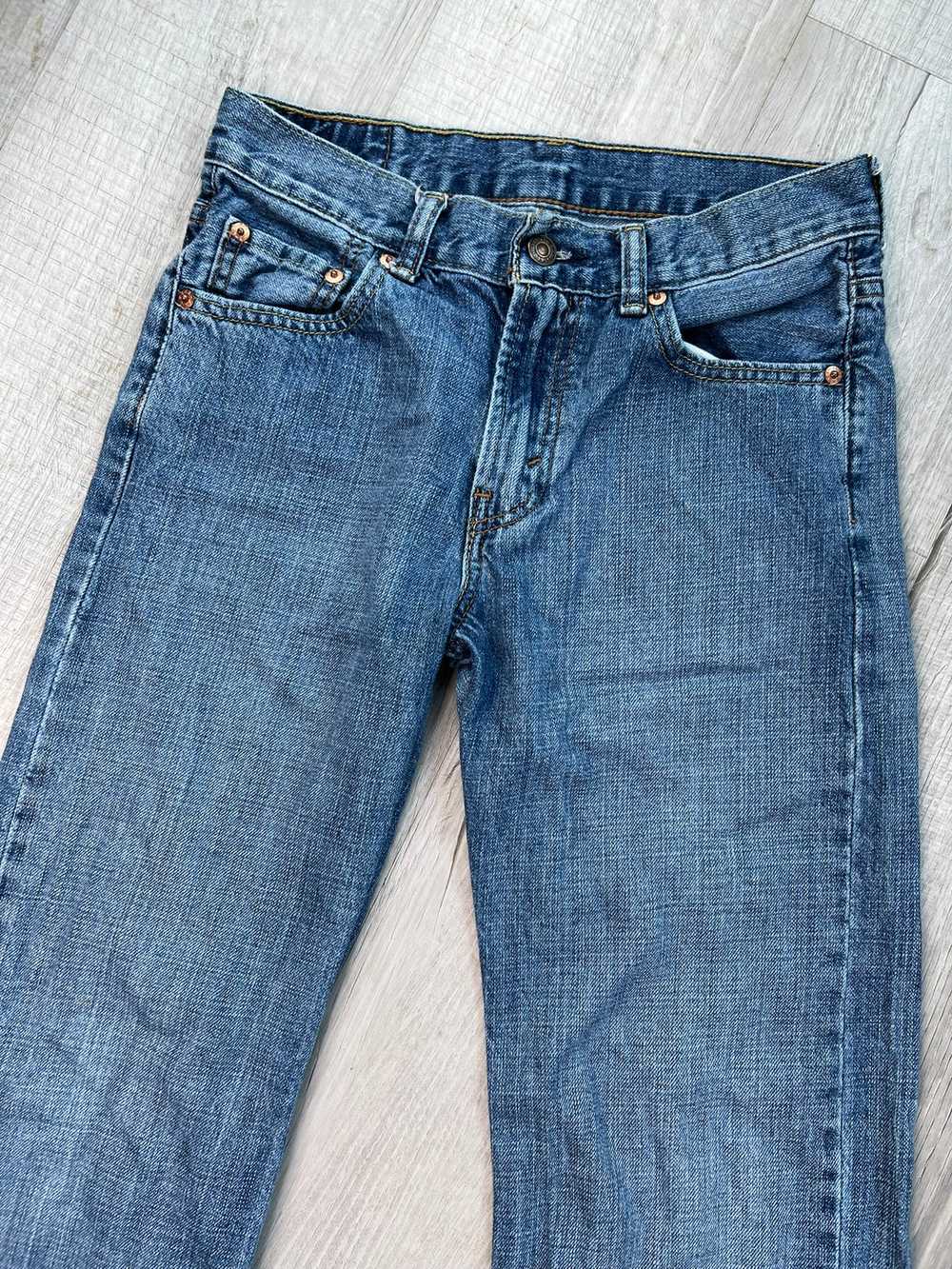 Levi's 550 Medium Wash Straight Fit Jeans - image 4