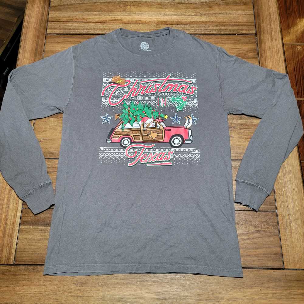 Other Buc-ee's LS Tee "Christmas In Texas" AM (Ad… - image 1