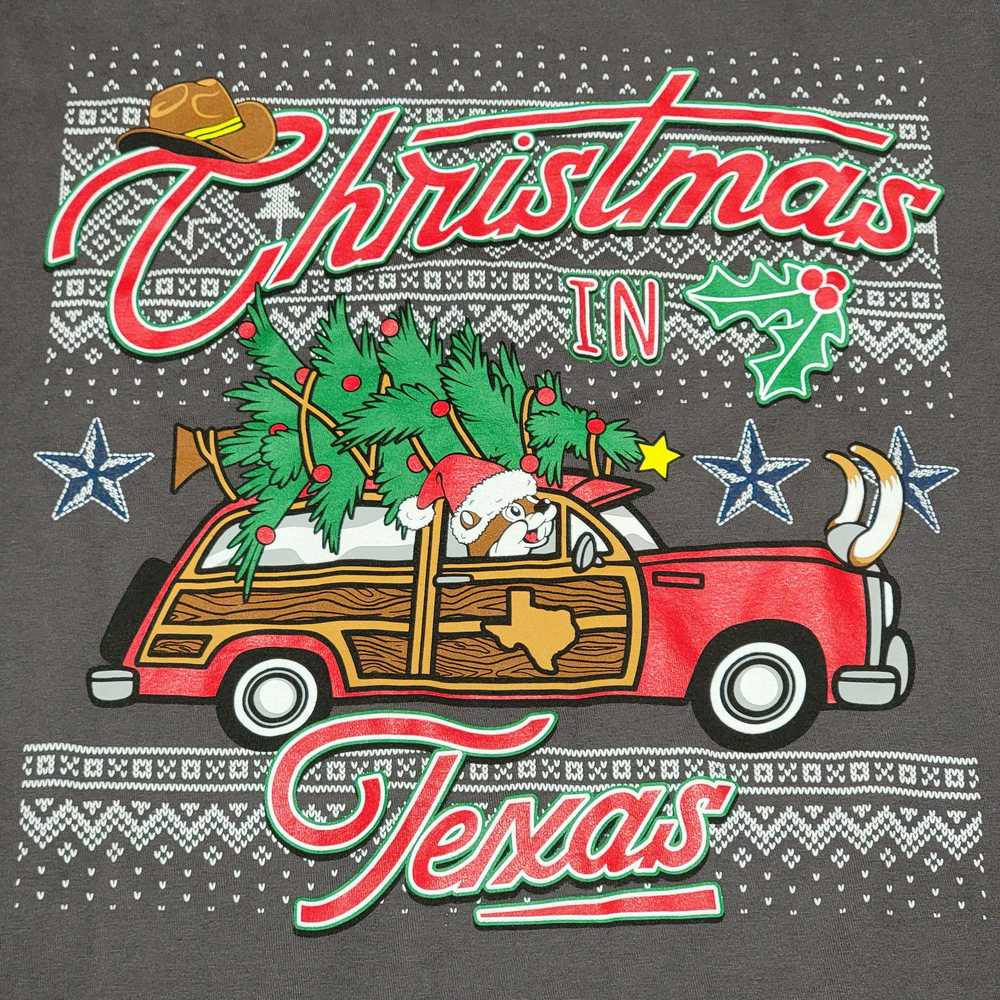 Other Buc-ee's LS Tee "Christmas In Texas" AM (Ad… - image 2