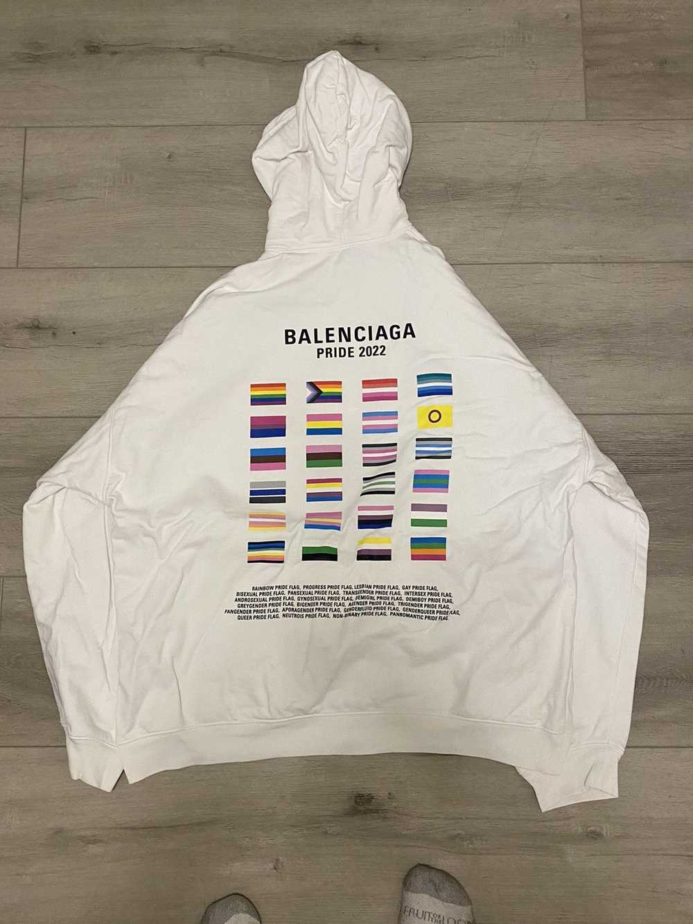 Balenciaga Balenciaga Pride 2022 Hoodie - image 2