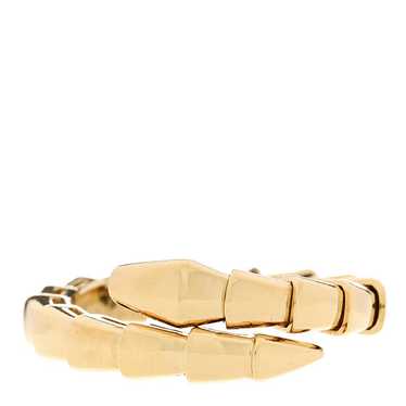 BULGARI 18K Yellow Gold Serpenti Viper Ring L - image 1