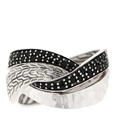 JOHN HARDY Sterling Silver Black Sapphire Black S… - image 1