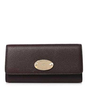 MULBERRY Heavy Grain Calfskin Continental Wallet … - image 1