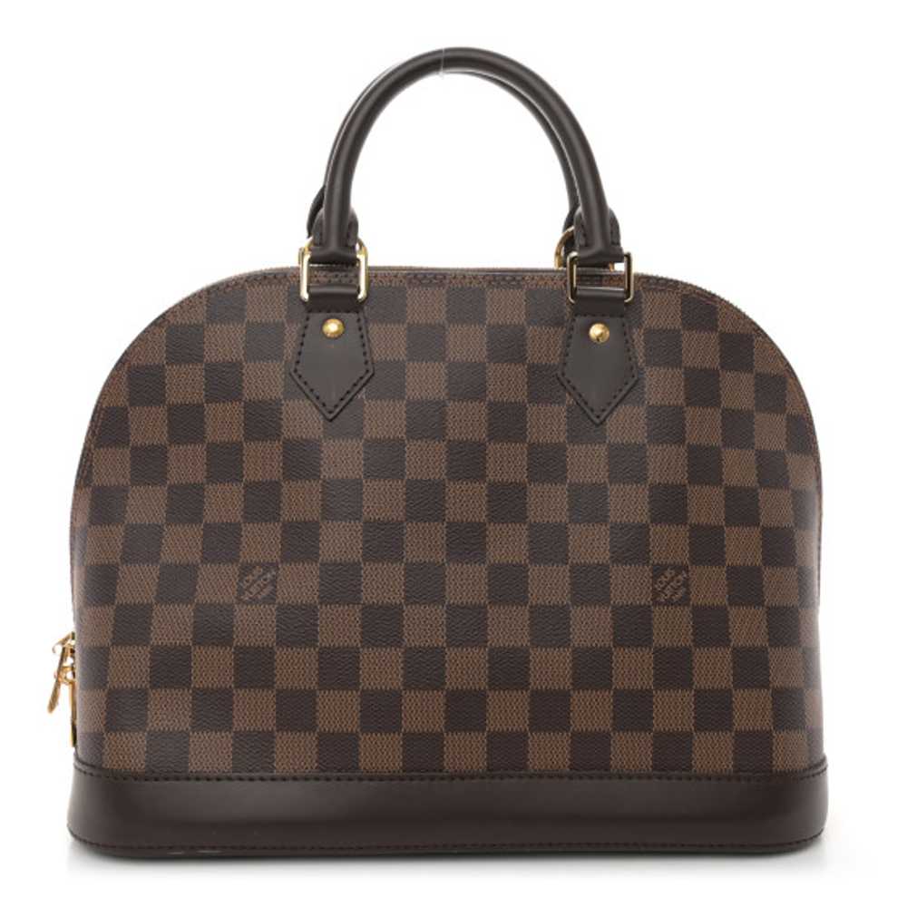 LOUIS VUITTON Damier Ebene Alma MM - image 1