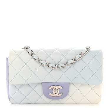 CHANEL Perforated Lambskin Quilted Mini Rectangul… - image 1