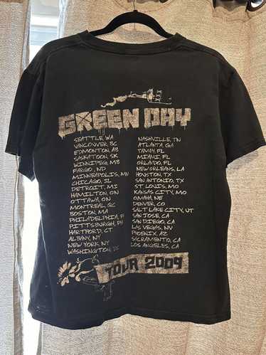 Band Tees Green Day 2009 tour tee