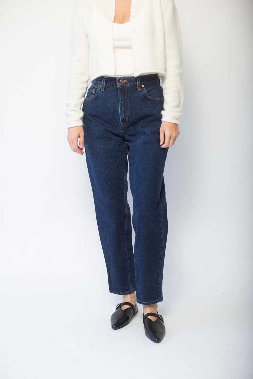 Vintage High Rise Levis 551 - Blue - image 2