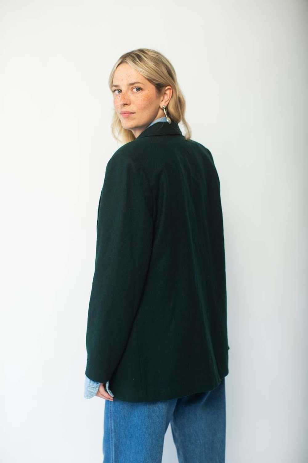 Vintage Forrest Green Blazer - Forrest Green - image 7