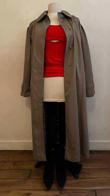 Vintage dark beige coat