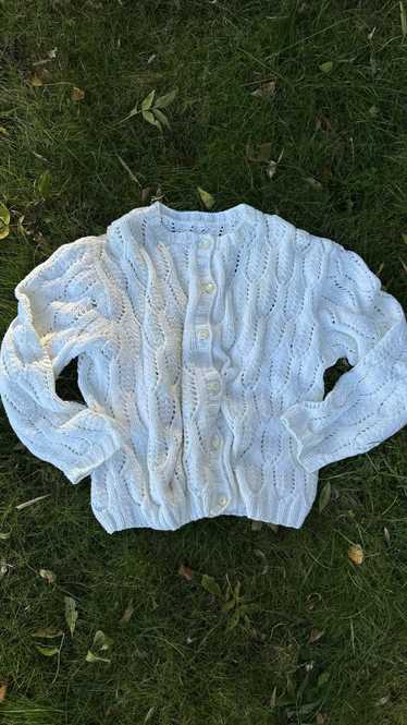 Vintage handknit cardigan