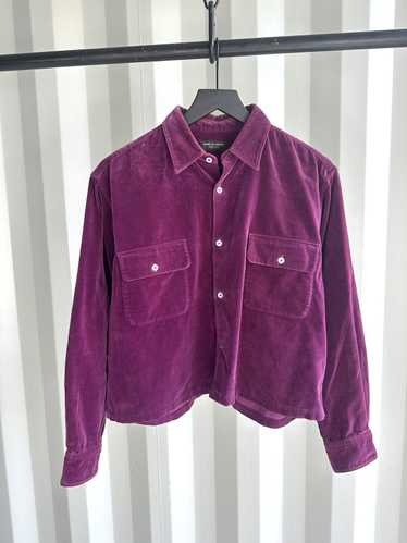 Comme Des Garcons Homme Plus × Vintage 1989 Velour